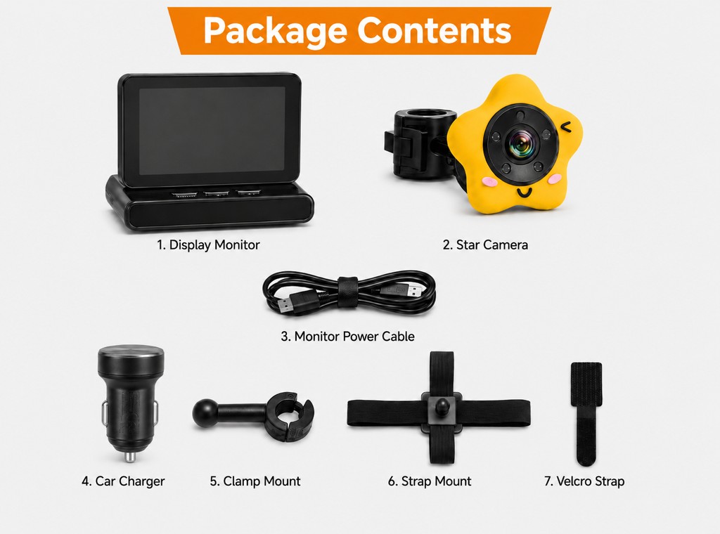 Baby car camera