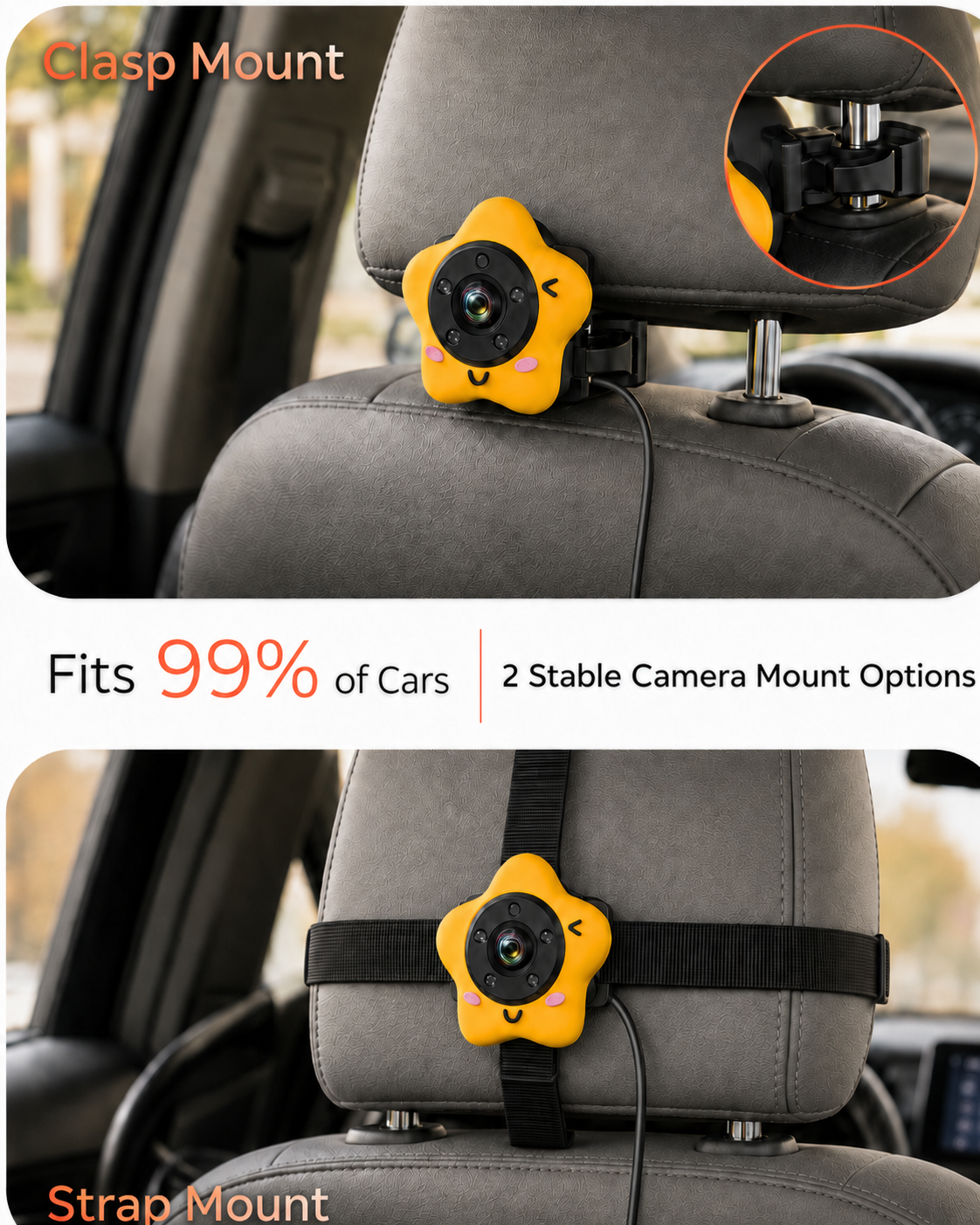 Baby car camera