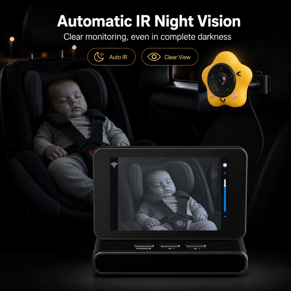 Baby car camera
