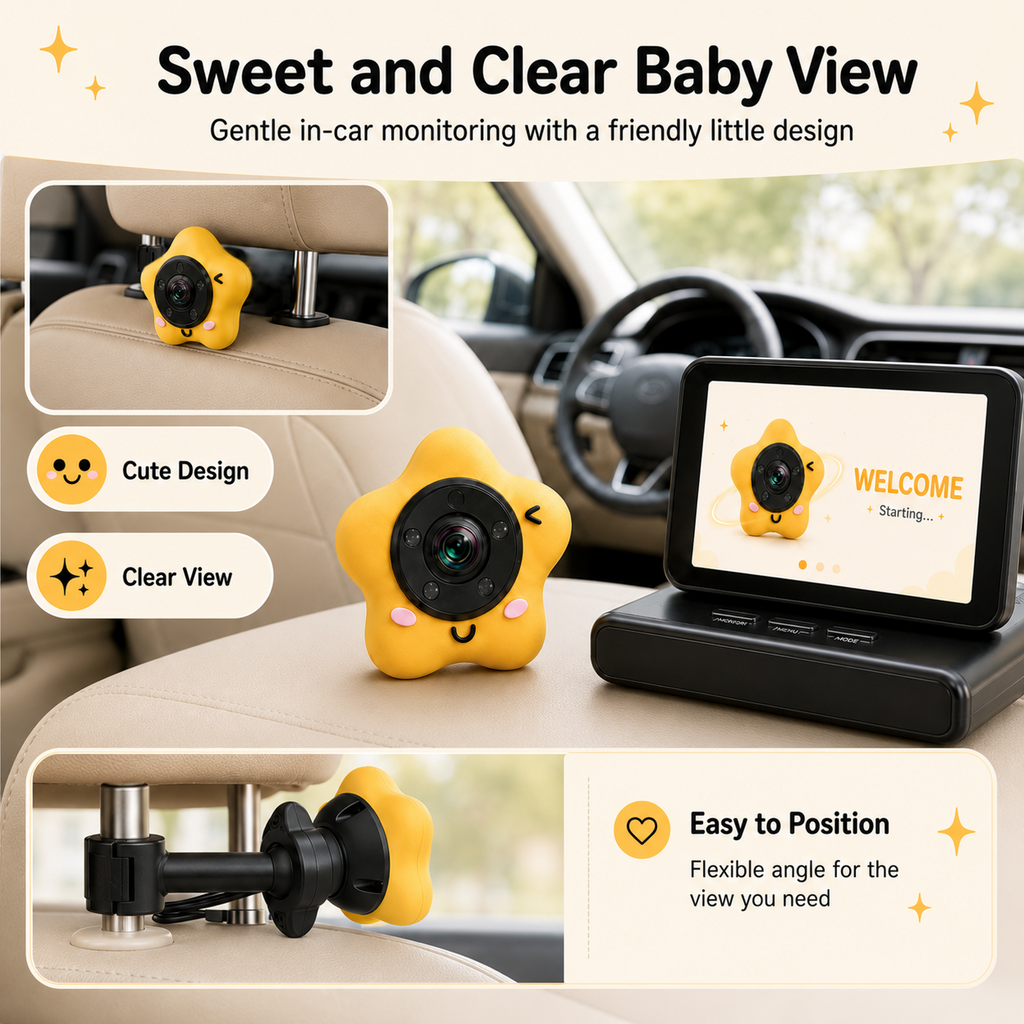 Baby car camera